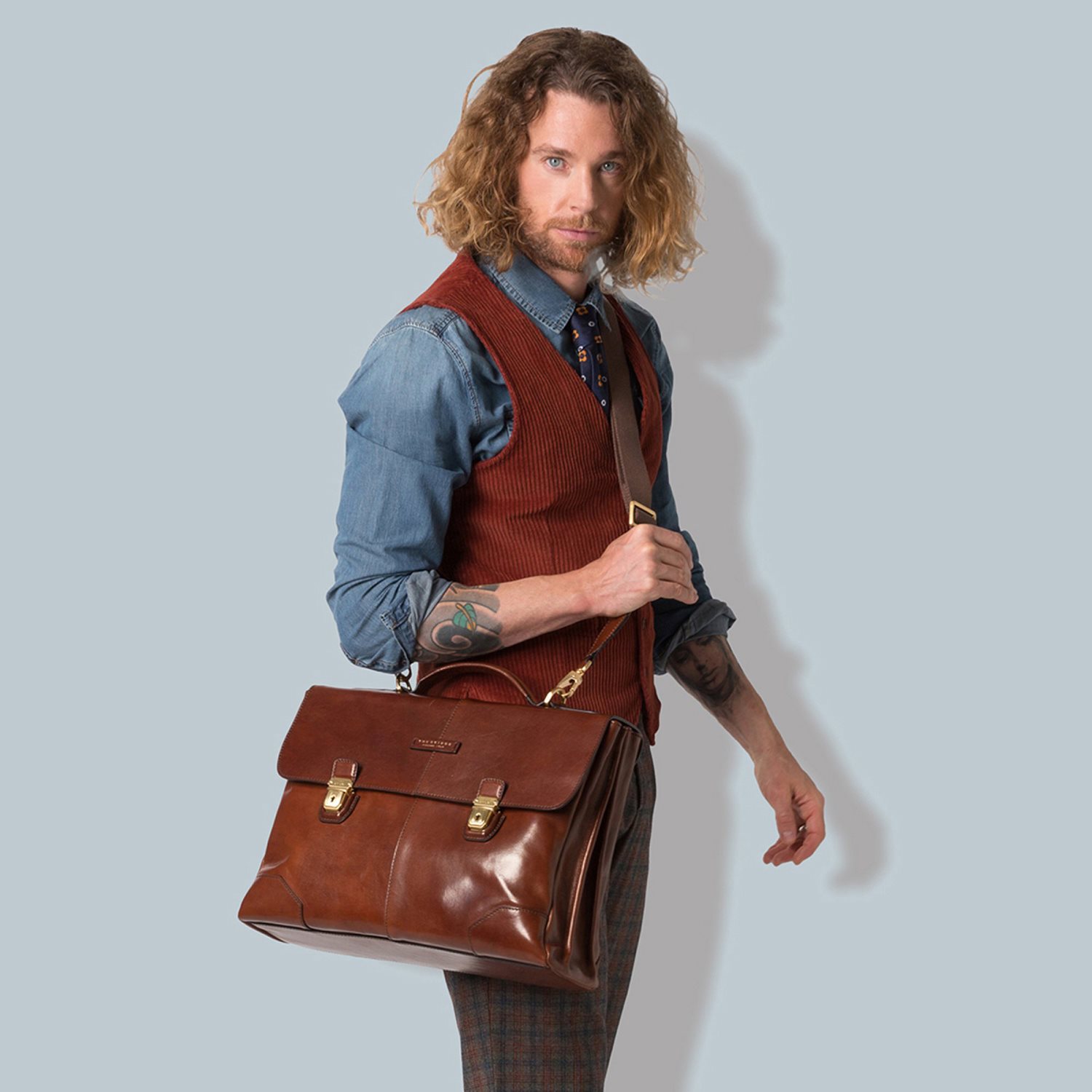 The Bridge Vespucci Laptopbag 15.6