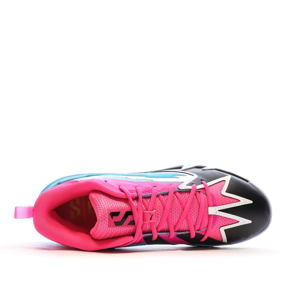 Puma Chaussures de basket Bleu/Rose Homme Puma Scoot Zeros