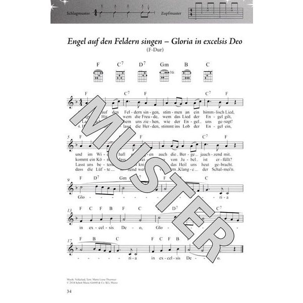 Schott Weihnachtslieder Gitarre XXL