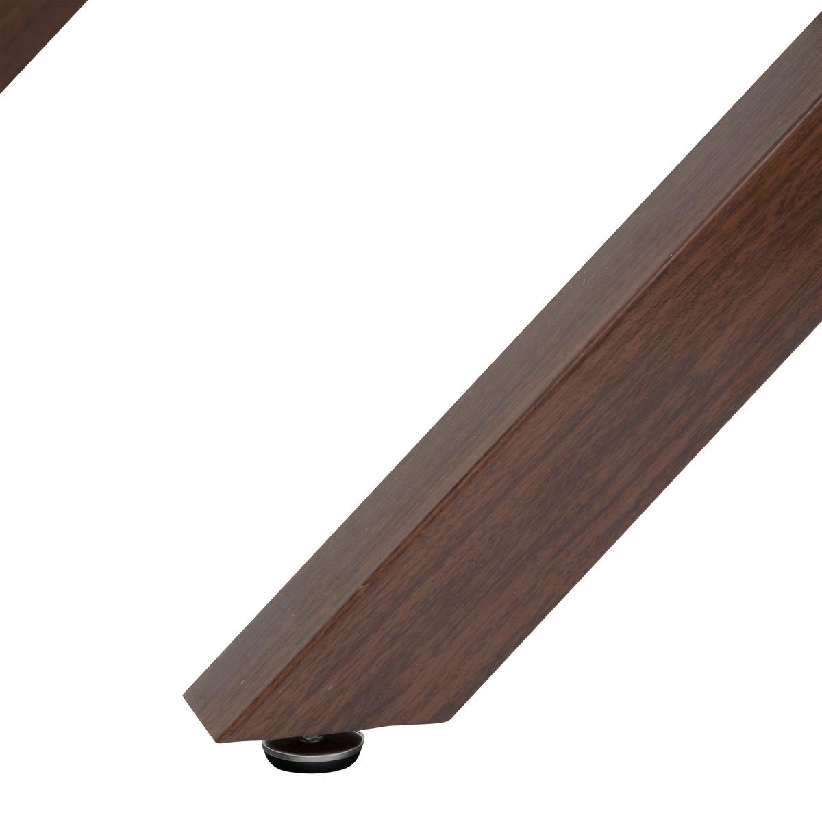 TABLE A MANGER JOREL MARRON D.180X90X74.5CM