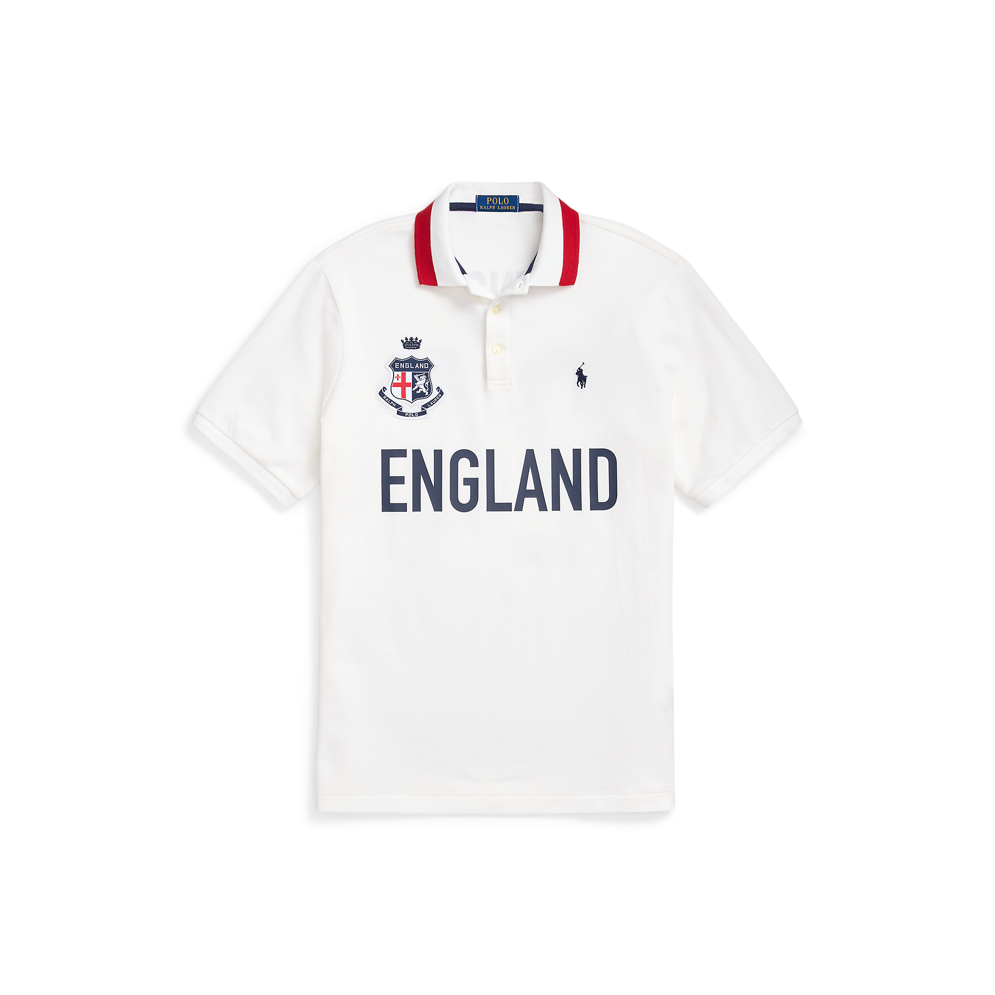 Polo regular-fit en coton | Blanc