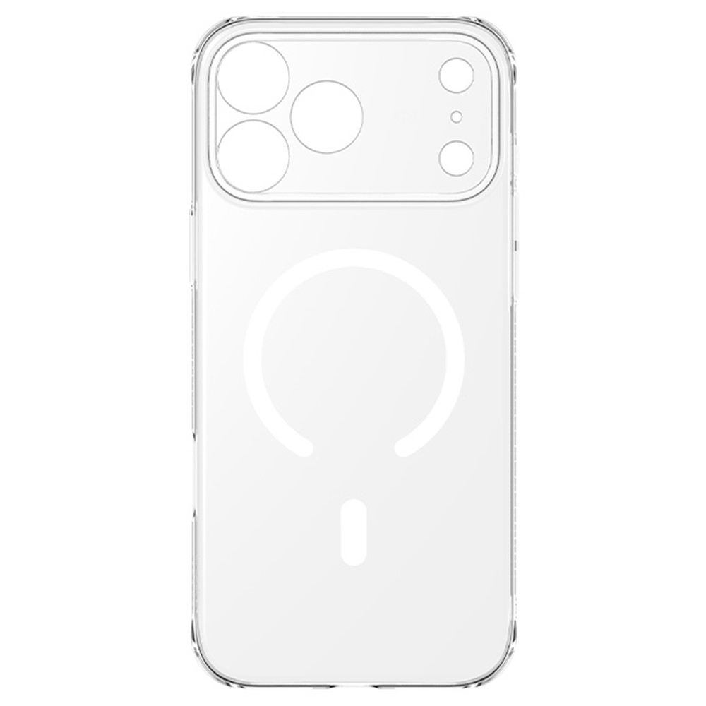 iPhone 17 Pro MagSafe Crystal Hardcase Hülle mit Kameraschutz - Transparent
