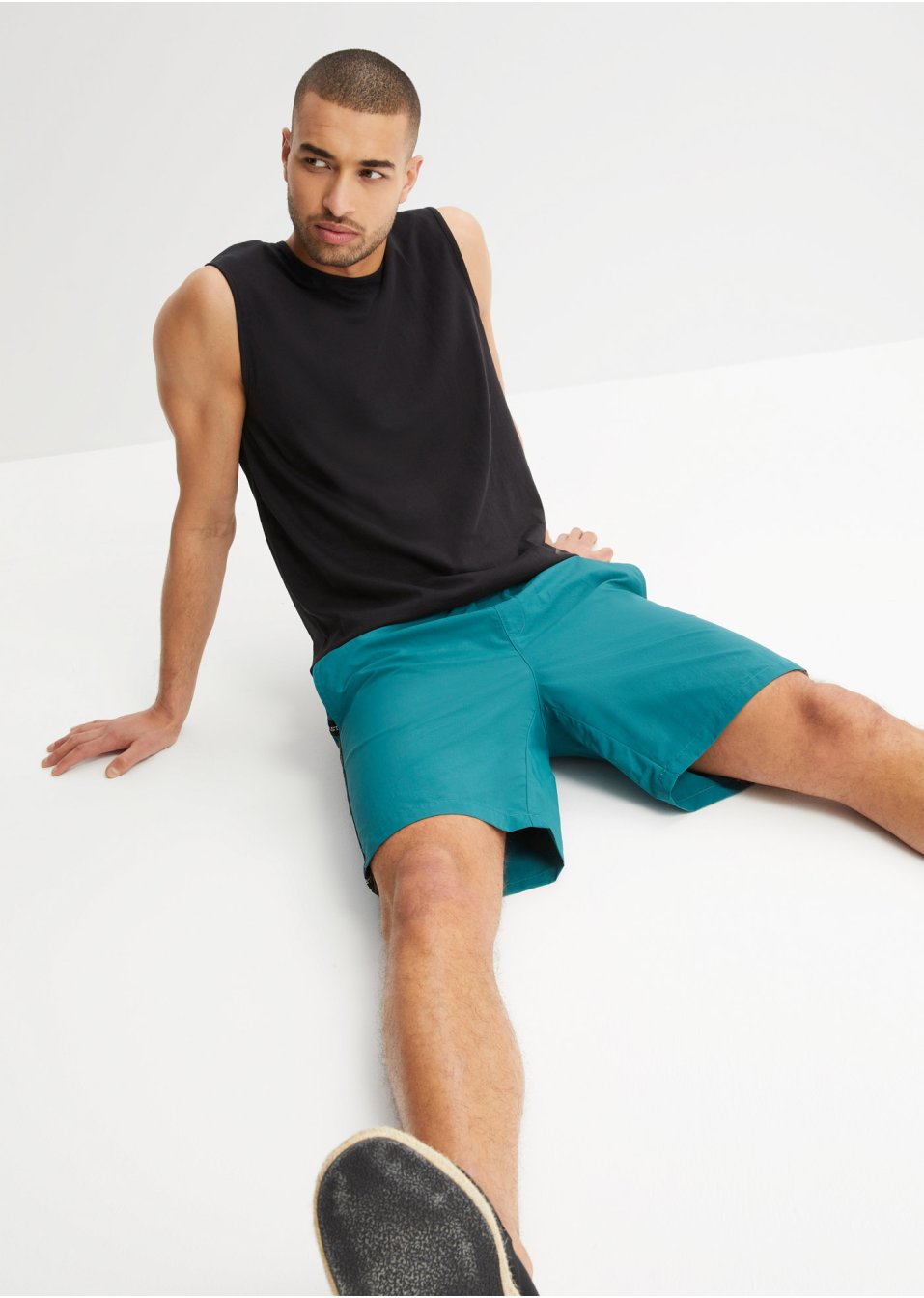 Short en microfibre, Regular Fit