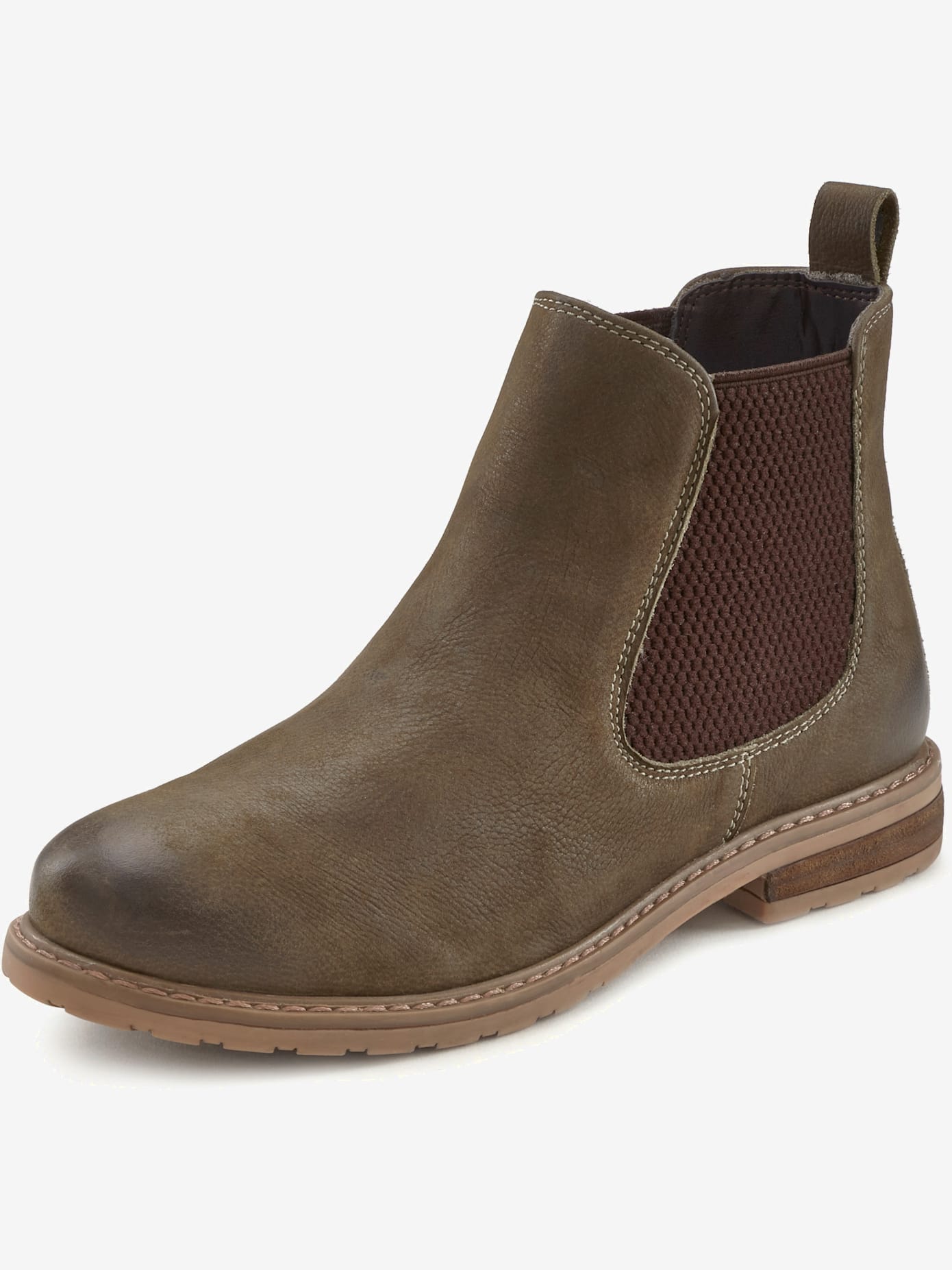 Bottines chelsea bottes d'hiver en cuir de qualité