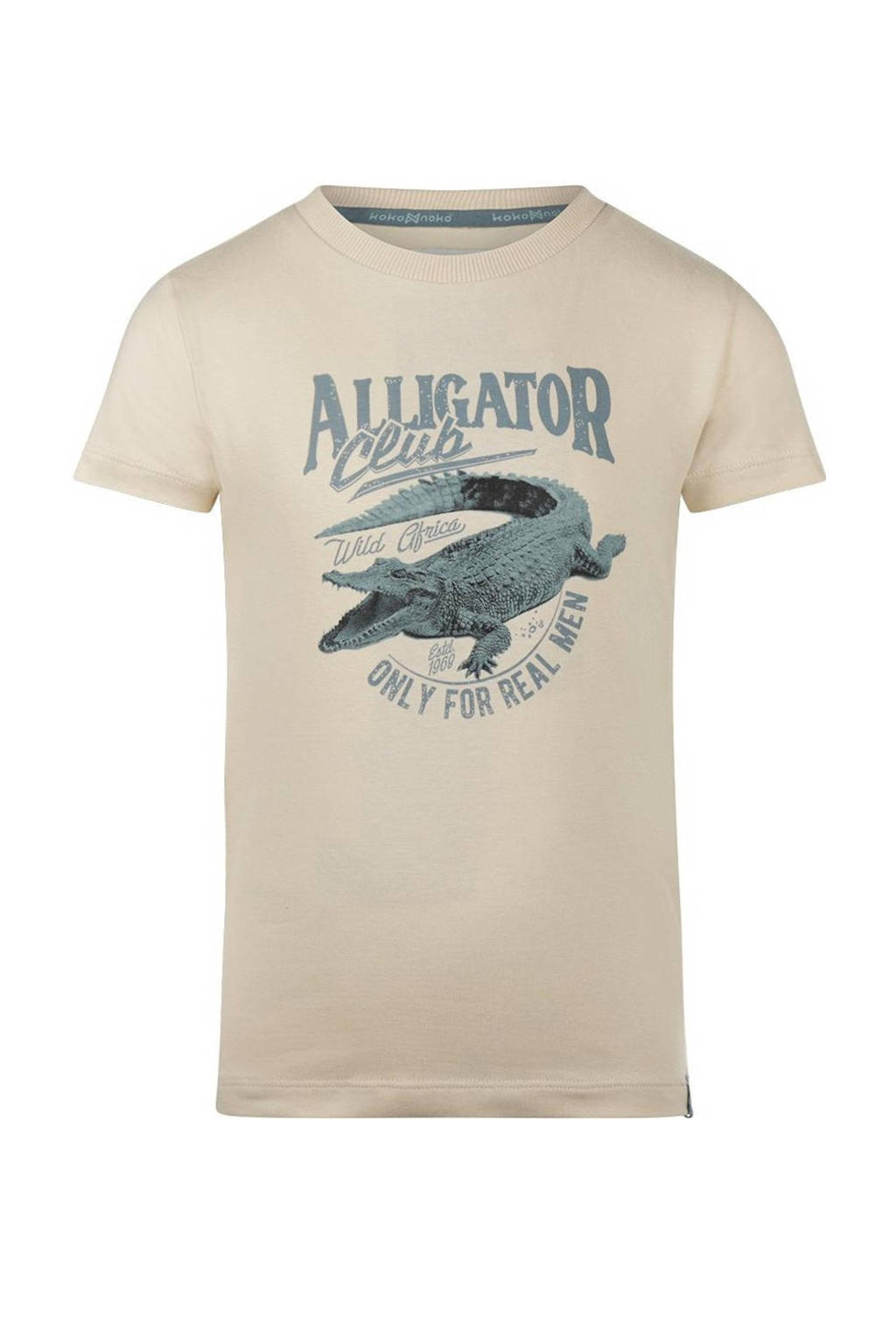 Koko Noko T-shirt met printopdruk wit
