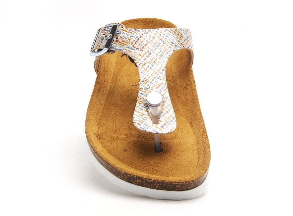 Plakton mules et sabots plats femme bolero multicolore