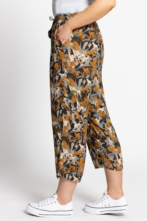 Schlupfhose Rose, Affen, weites Bein, Elastikbund