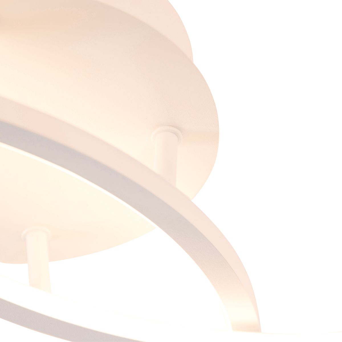 Plafondlamp wit 78 cm incl. LED 3 staps dimbaar - Rowin