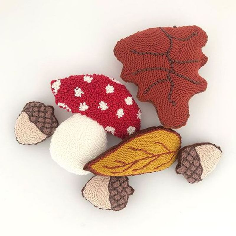 Embroidery Kingdom - DIY-naaiset met fruitgarenonderzetters (verschillende ontwerpen)
