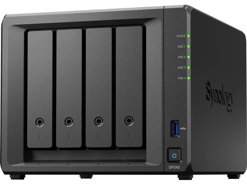 Synology SAN DP340 - 6-bay Resiliente und robuste Datensicherungslösung für Rechenzentren