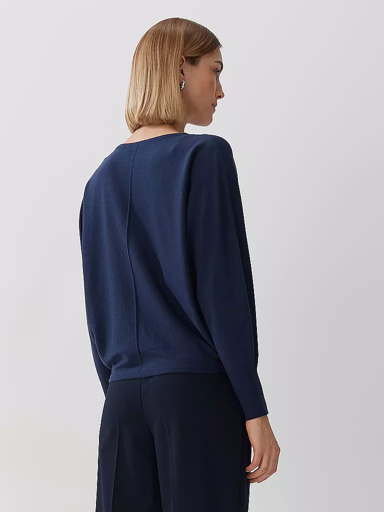 SOMEDAY Langarmshirt TALIYA DETAIL blau