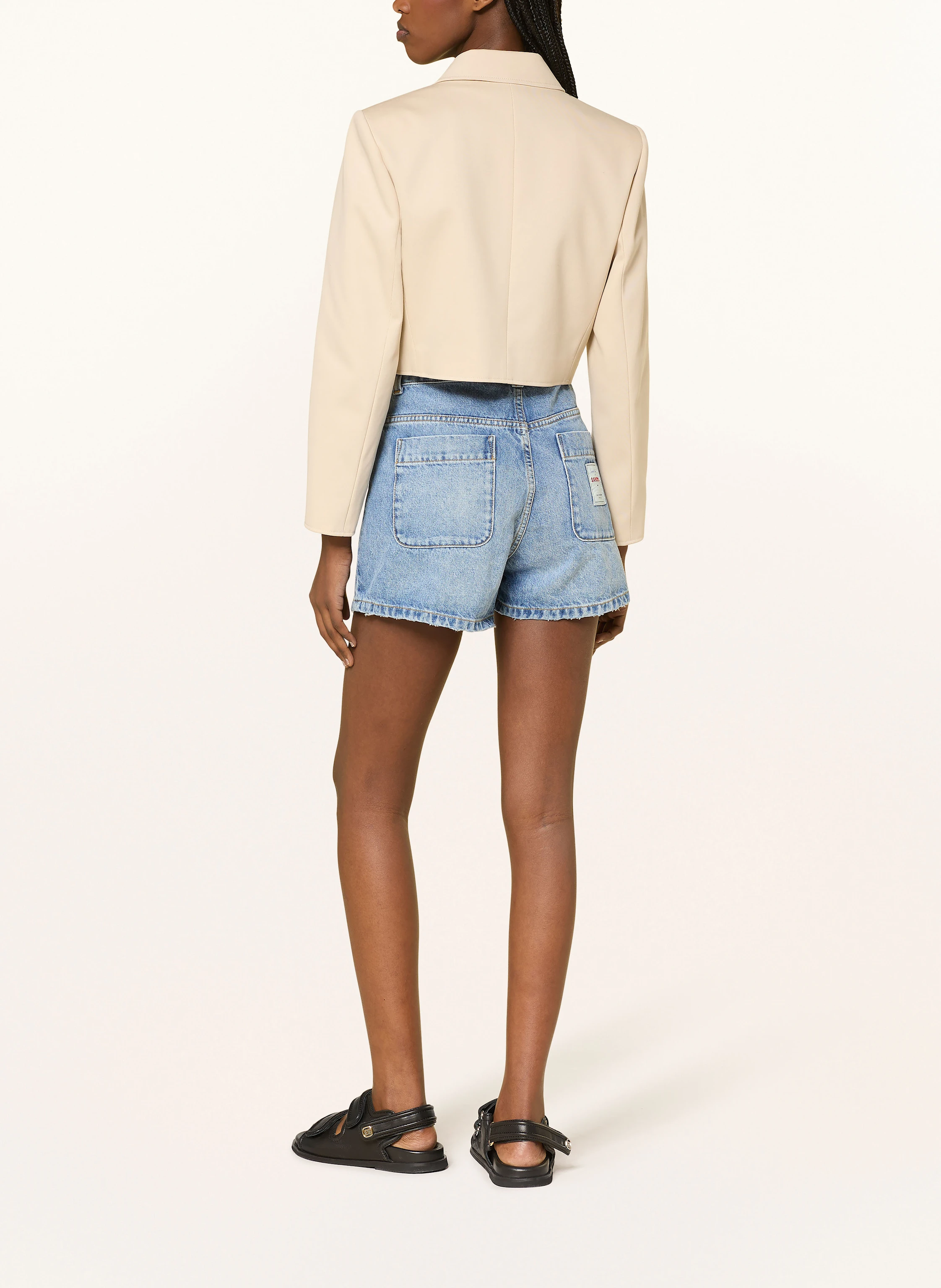 SANDRO Jeansshorts