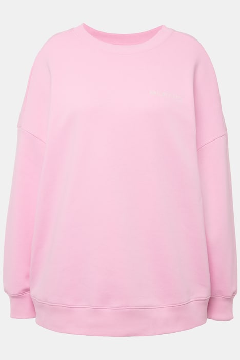 Sweatshirt, extra oversized, Stickerei, Langarm, Unisex