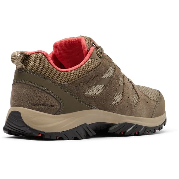 Chaussure de randonnée basse COLUMBIA REDMOND III WP WMNS PEBBLE, RED COR