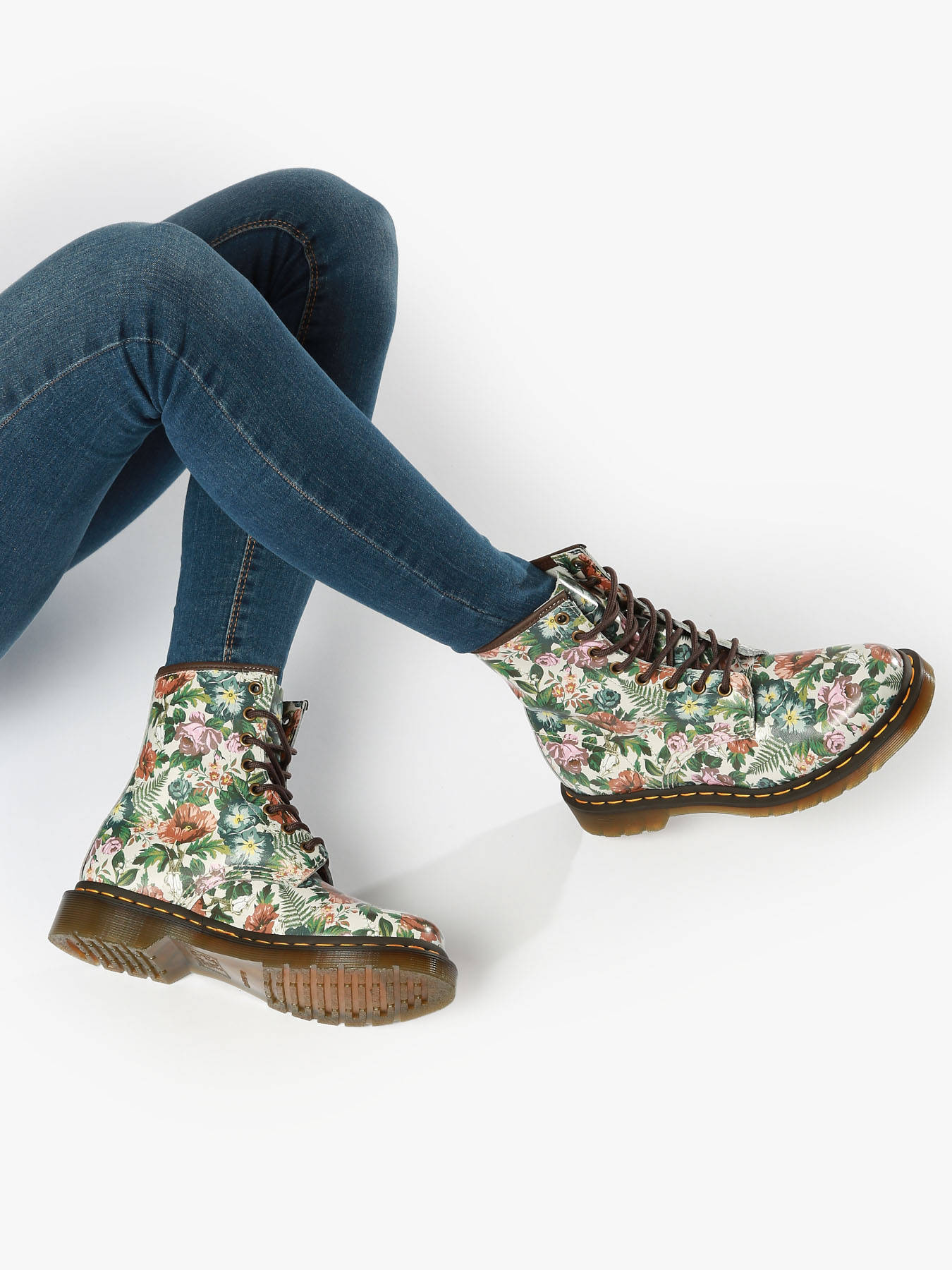 Boots 1460 en cuir DR MARTENS