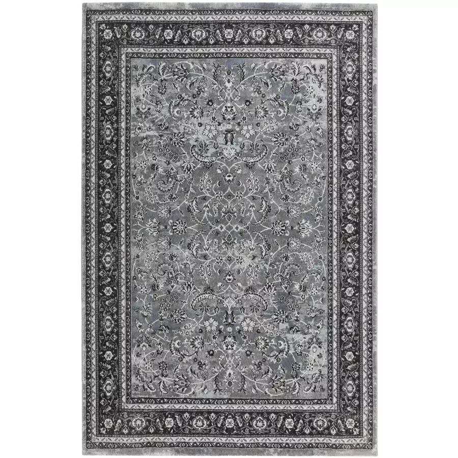 Wecon home Kurzflorteppich Oxford Grau