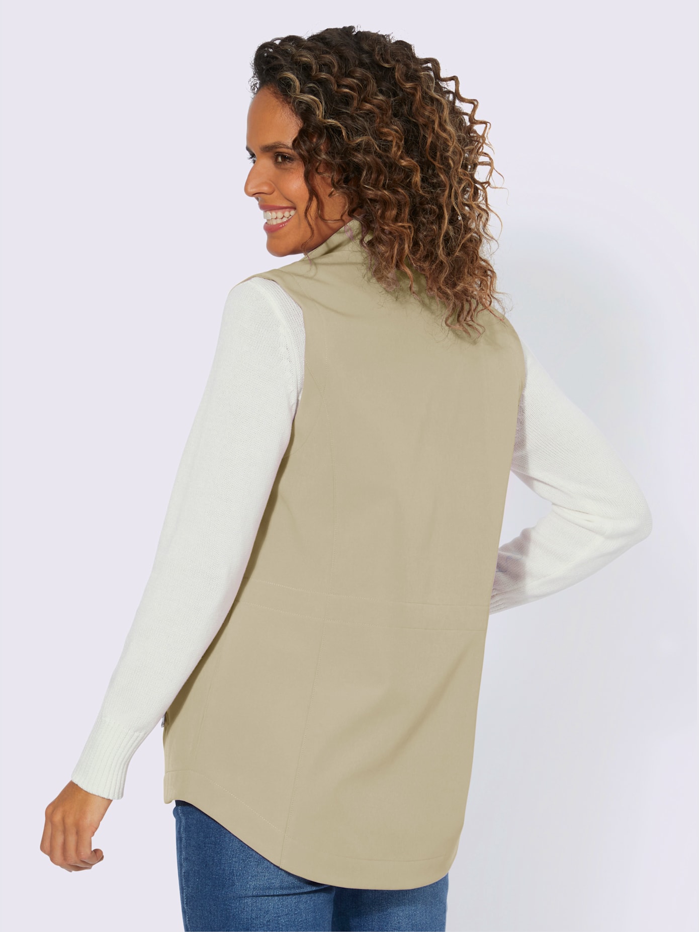 Gilet softshell inscription tendance à l'intérieur