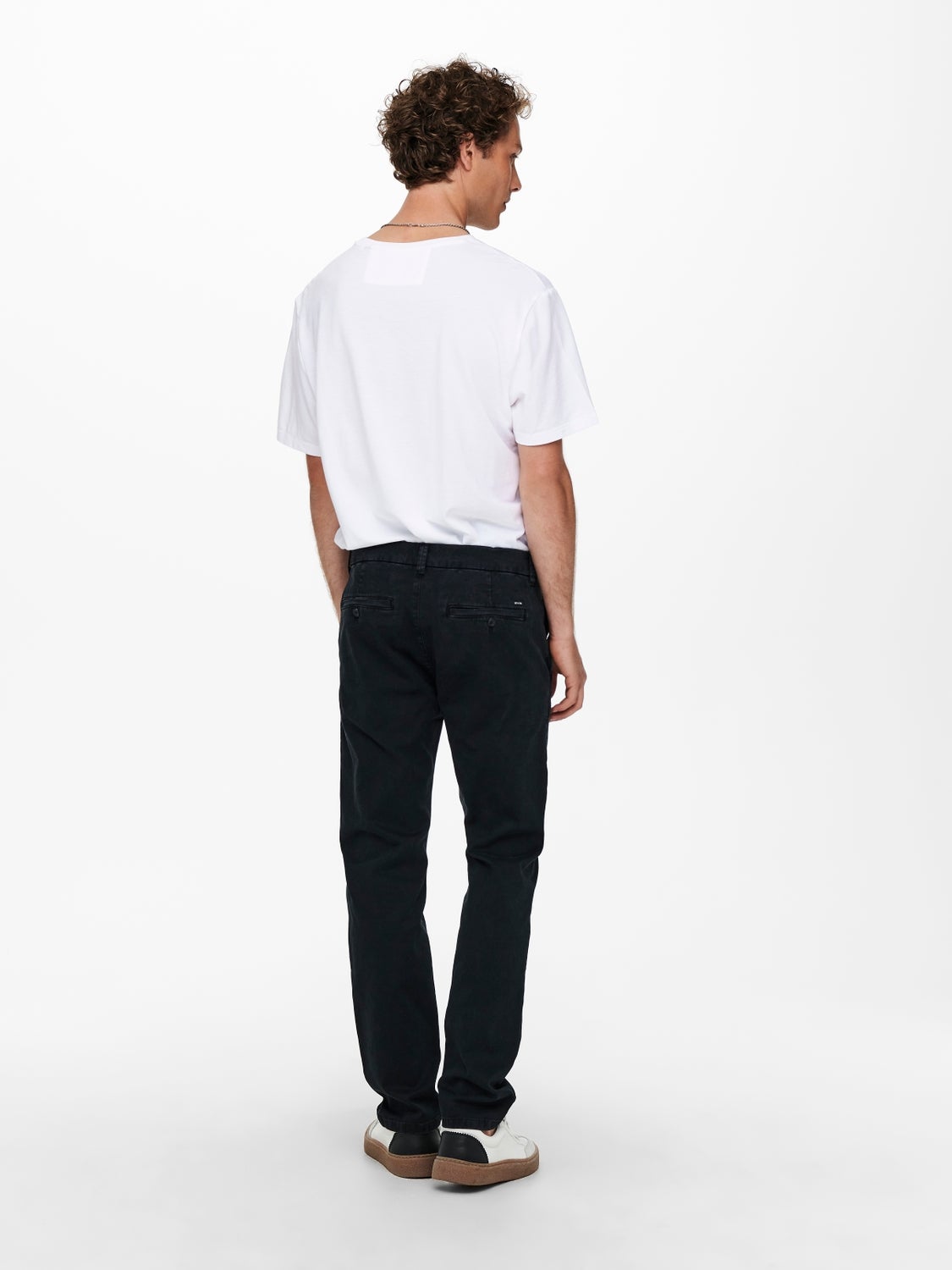 ONSPETE Slim Fit Chino Hose Black