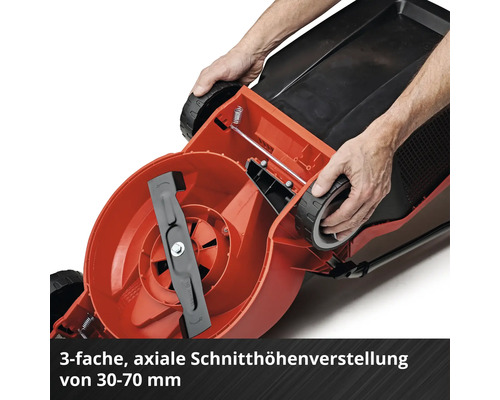 EINHELL Power-X-Change GE-CM 18 Li accu grasmaaier inclusief 2 x 3 Ah accu's en lader