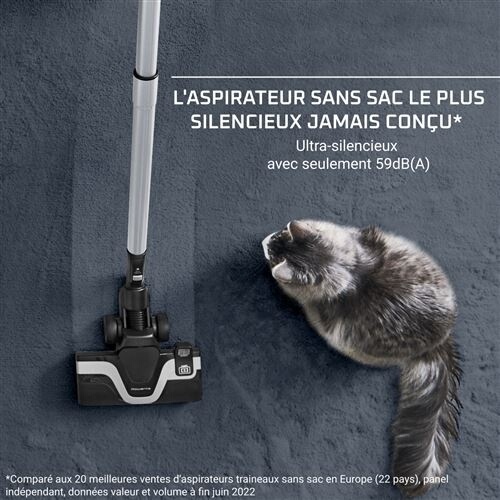 Aspirateur sans sac Rowenta SILENCE FORCE CYCLONIC EFFITECH Modele Parquet RO7936EA