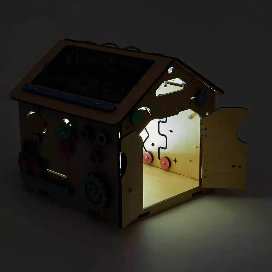 Montessori® sensorisches Mini Spielhaus Montessori® by Busy Kids mehrfarbig