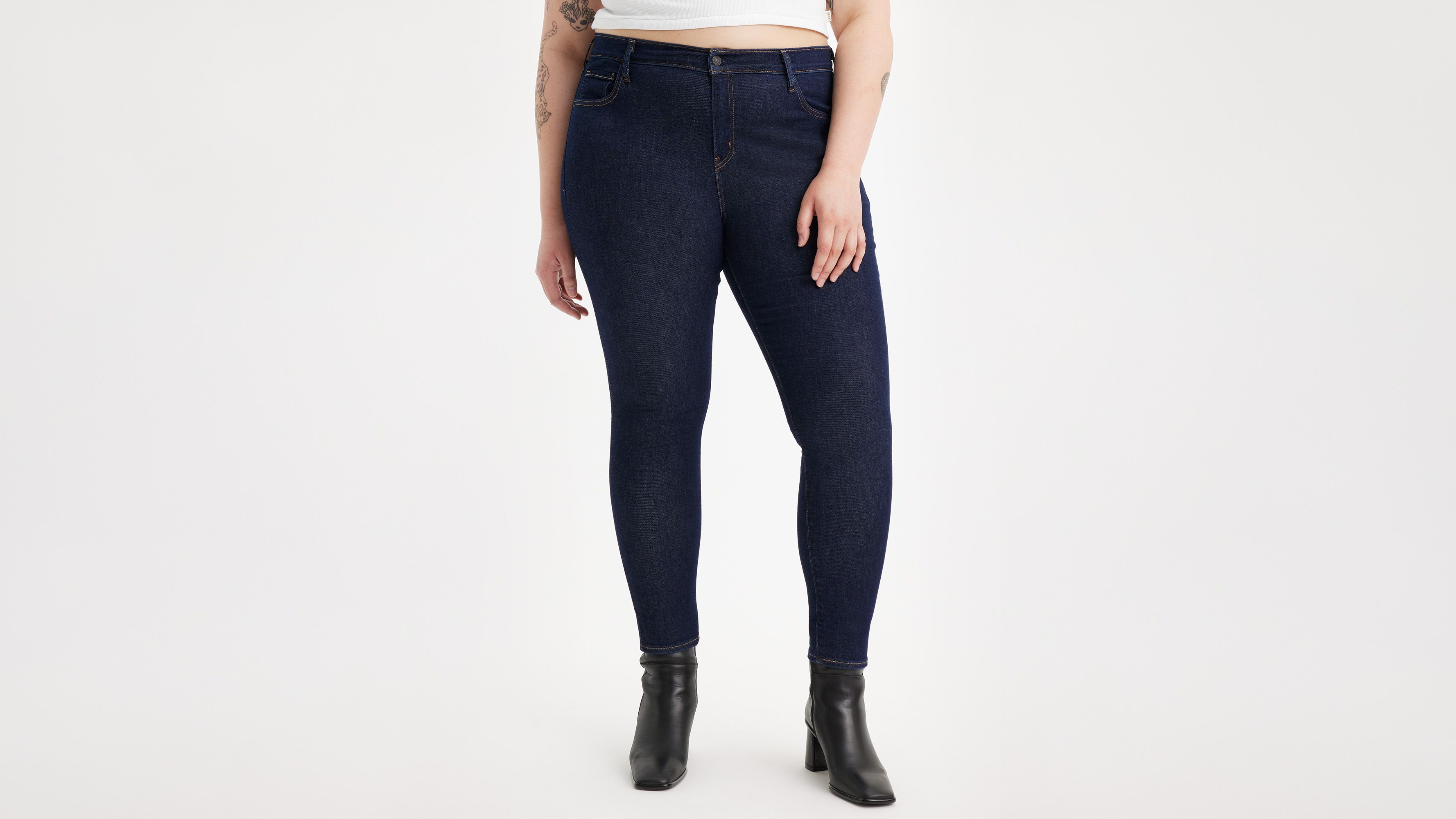 Jean Super Skinny taille haute 720™ (Plus) - Deep Serenity - Bleu
