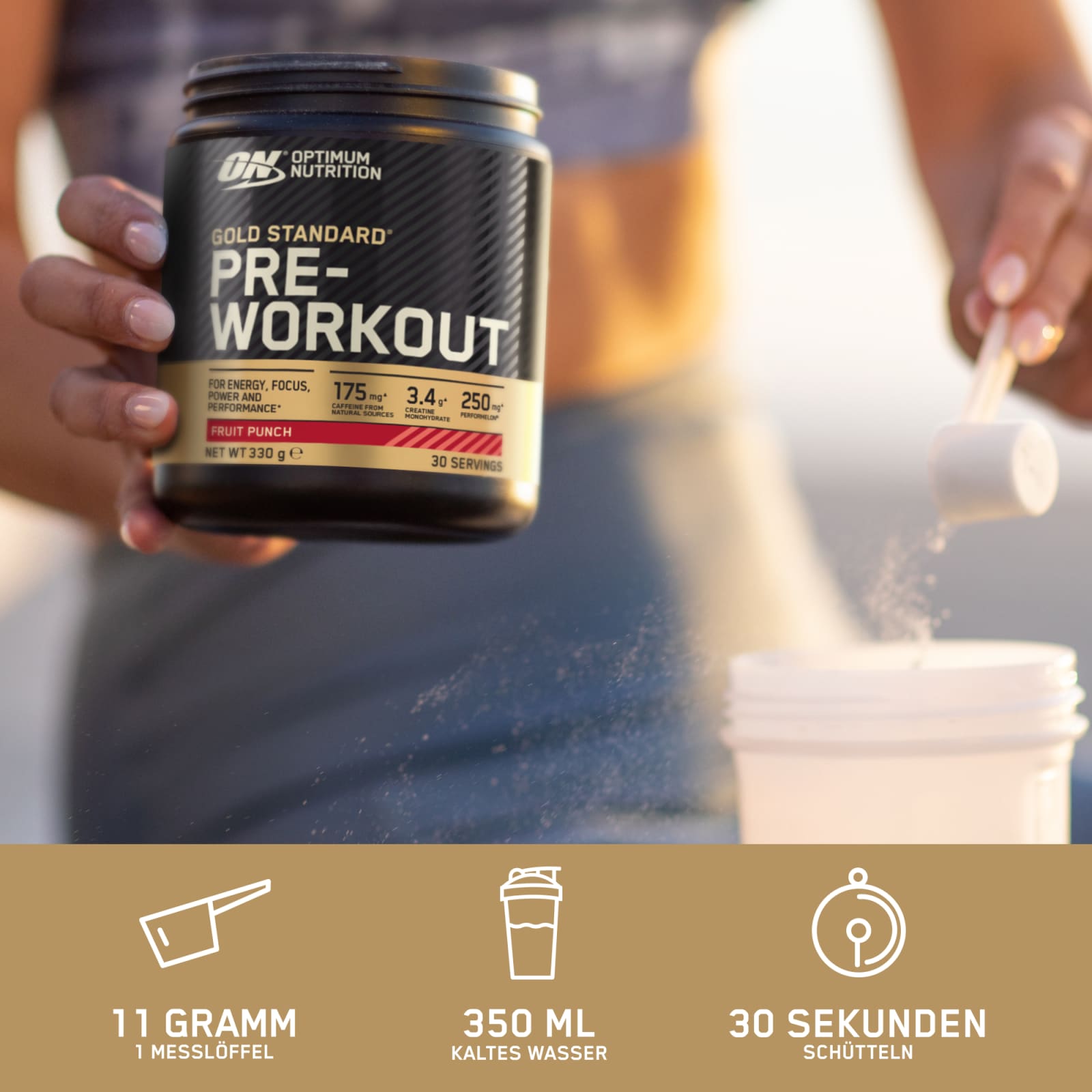 Gold Standard Pre-Work Out - 330g - Kiwi