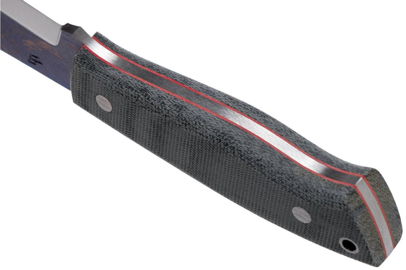 Brisa Nessmuk 125 Black Canvas Micarta 32086 outdoormes