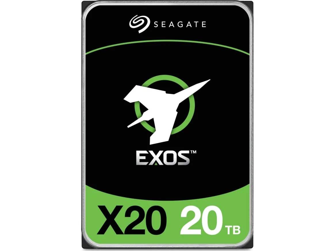 Seagate Exos X20 ST20000NM002D - Harddisk - 20 TB - intern - SAS 12Gb/s - 7200 rpm - buffer: 256 MB