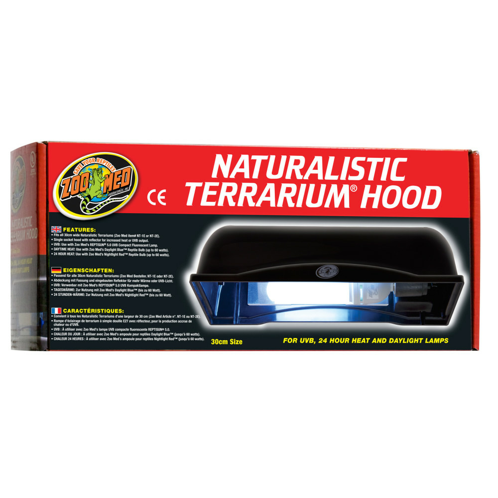 Rampe d'éclairage naturalistic terrarium hood 30 cm lf-50e
