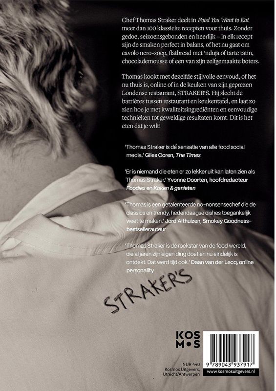 Kookboek - Food You Want to Eat - Thomas Straker - Recepten - Seizoensgebonden Ingrediënten