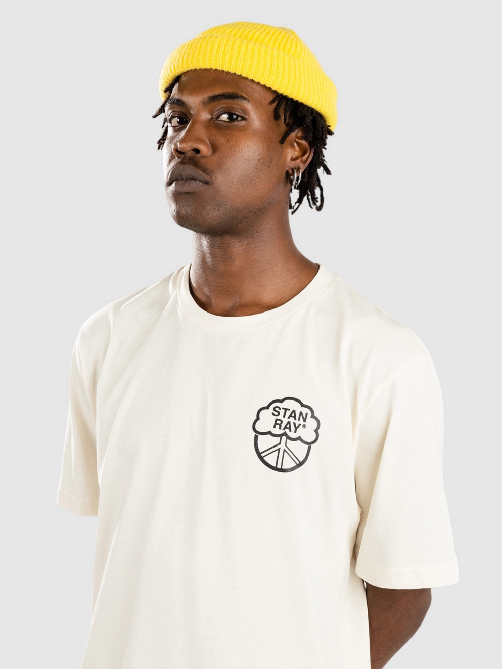 Stan Ray A & Peace T-Shirt white