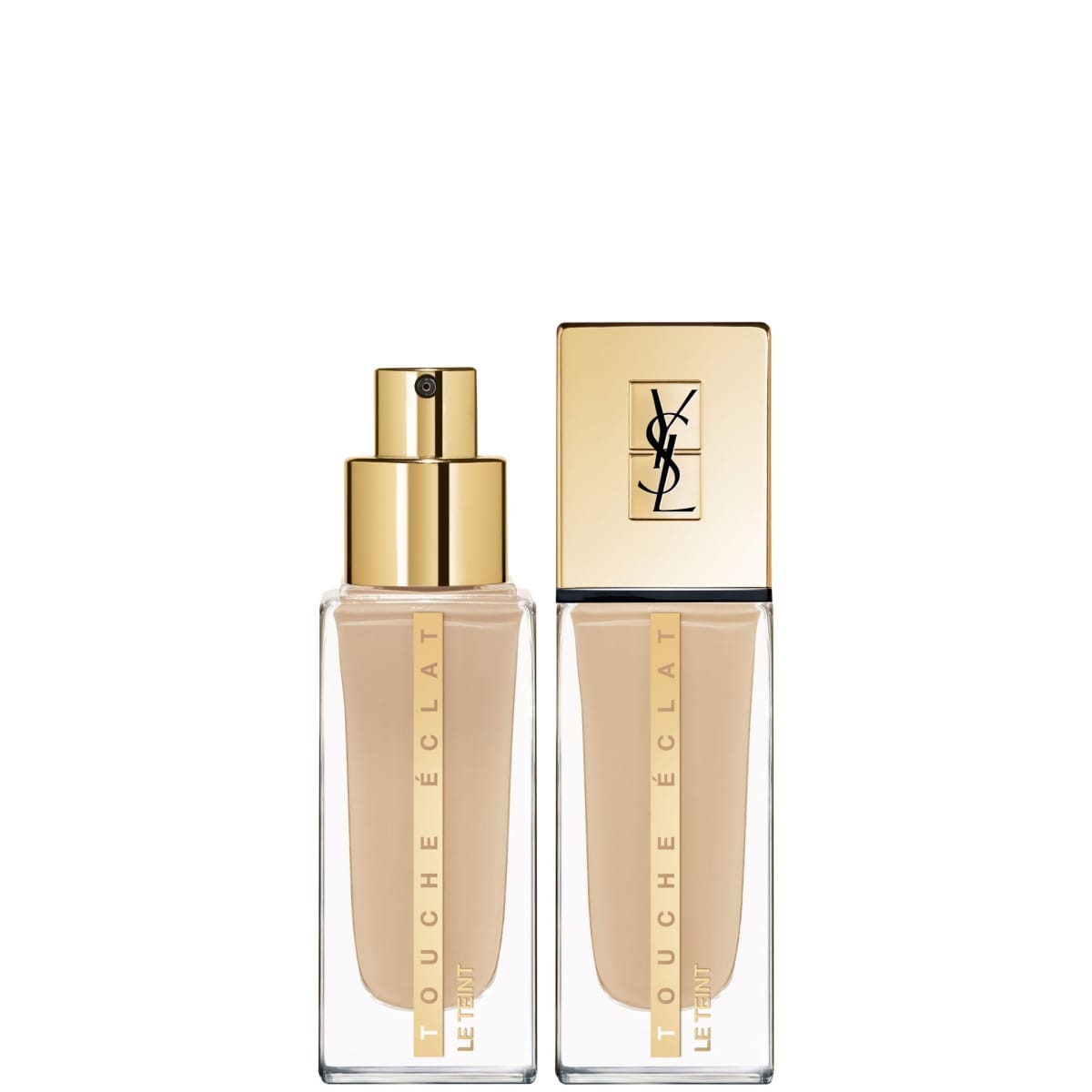 YVES SAINT LAURENT Touche Éclat Le Teint Fond de teint hydratant &  tenue 24H, naturel &  lumineux