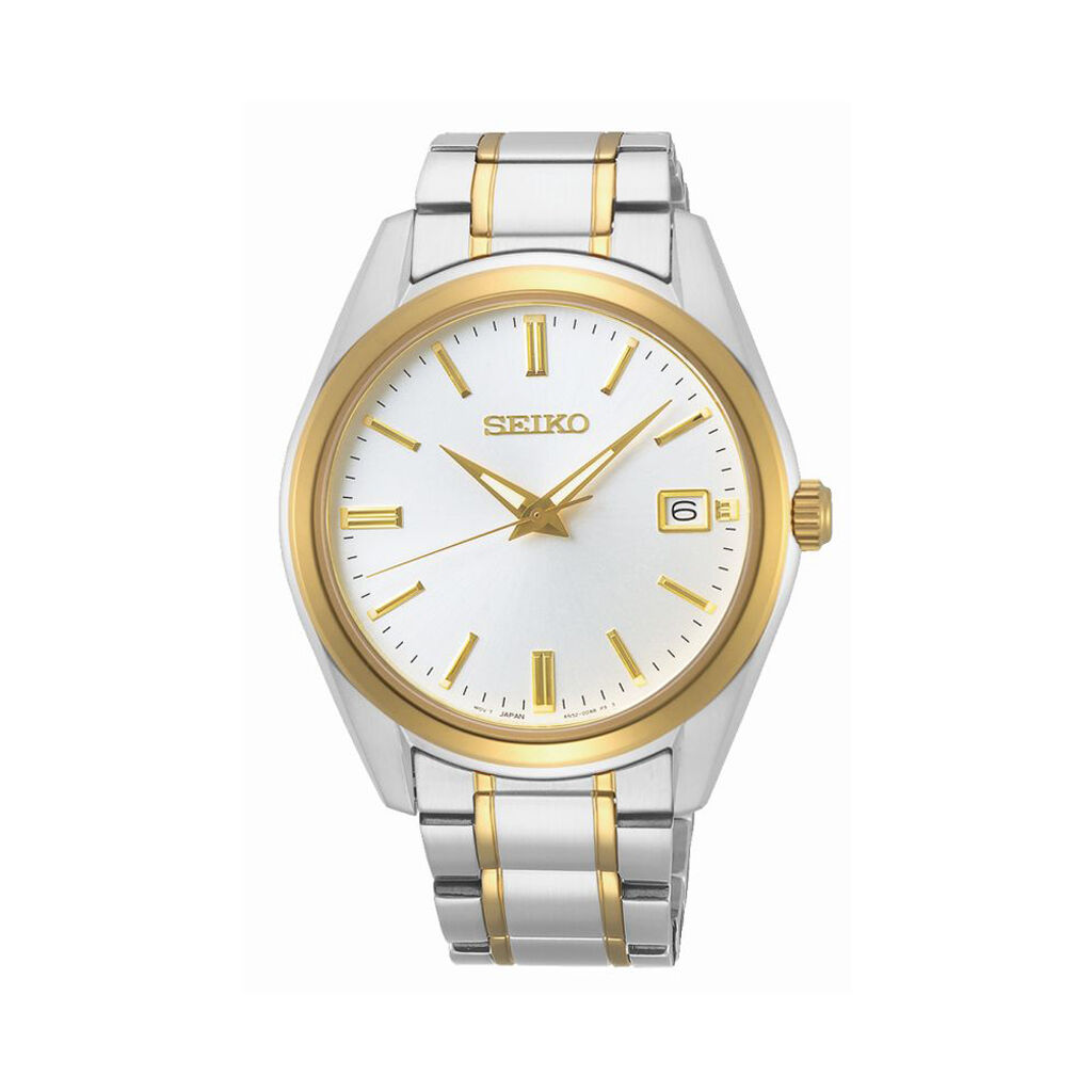 Montre Seiko Classique Blanc