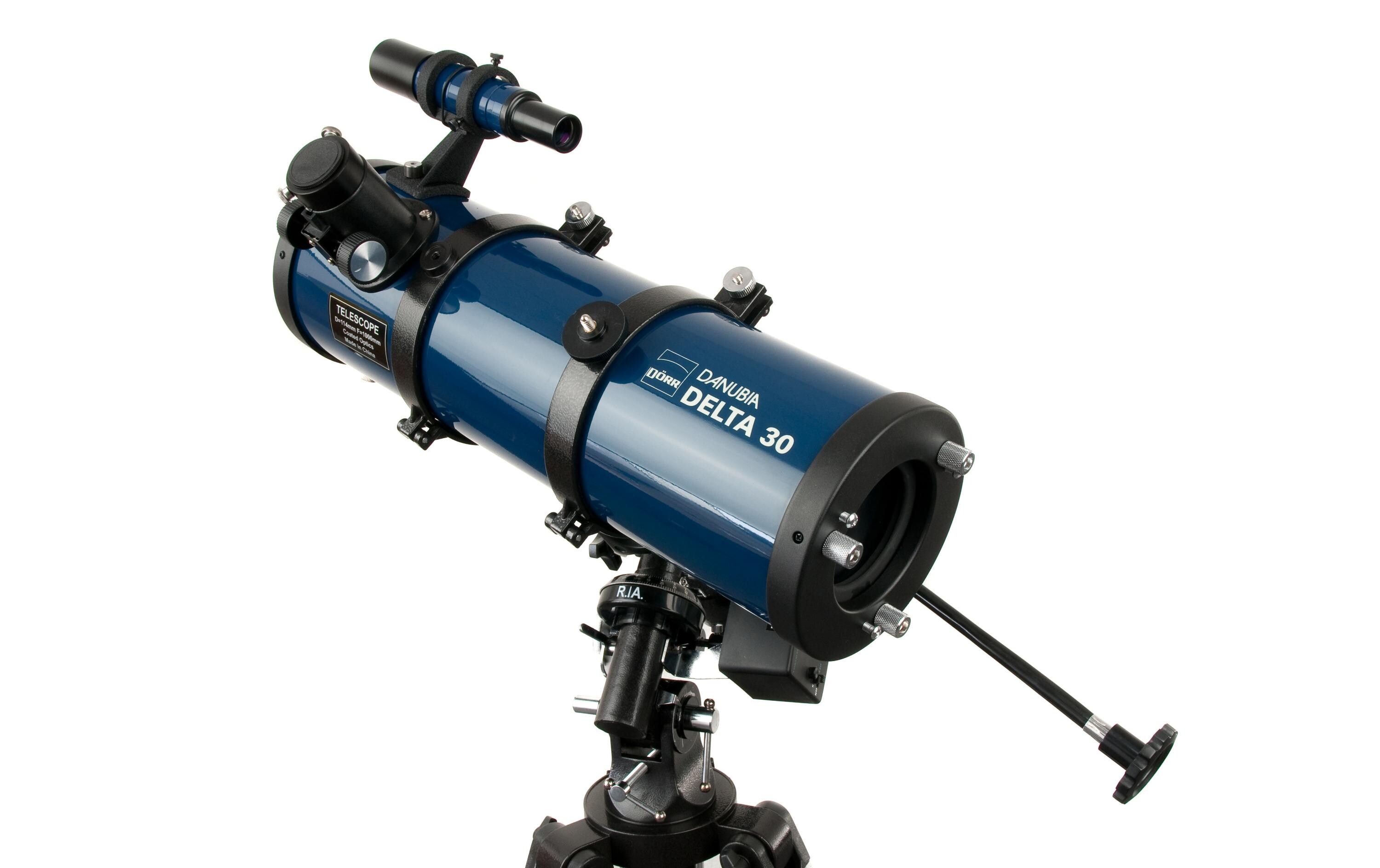 Teleskop Delta 30<br>Reflektor Teleskop für ambitionierte Hobby-Astronomen inklusive Nachführmotor