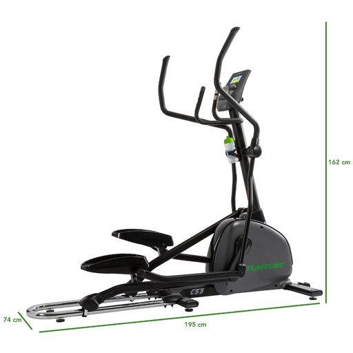 Bicicleta Performance Elíptica Tunturi Delantera C55f