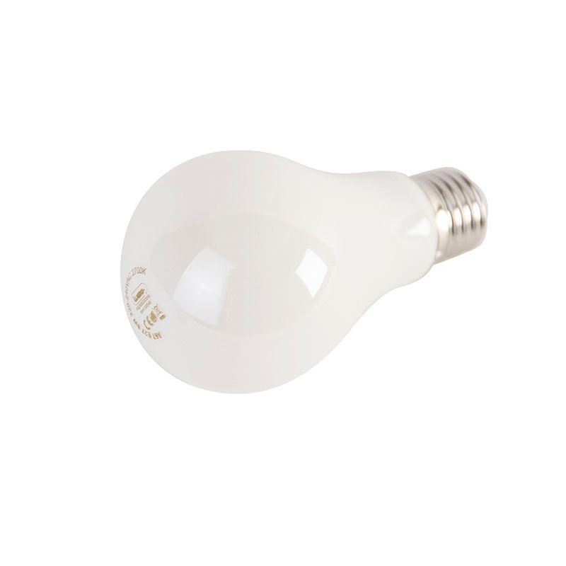Set van 5 E27 LED lamp A67 opaal 8W 900 lm 2700K