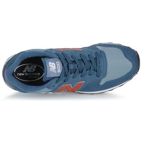 New Balance - 500 - Bleu / Rouge