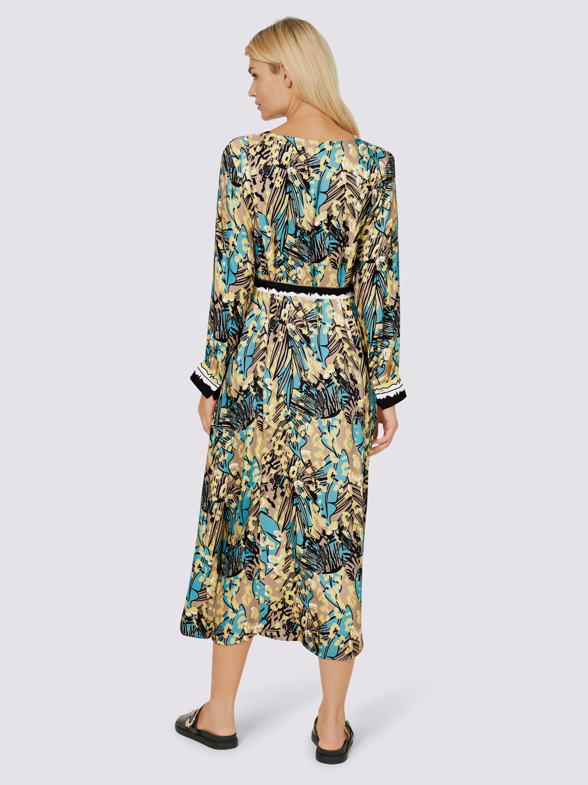 Druck-Kleid