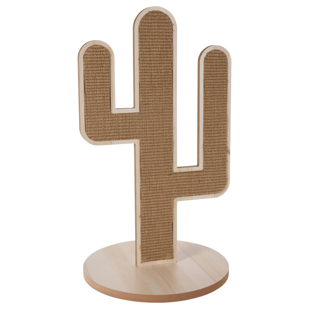 Grattoir à chat cactus naturel 35x34,5x62 cm