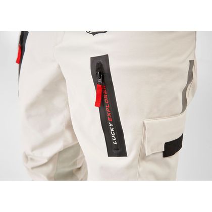 Pantalon Fuel ASTRAIL - Blanc / Noir