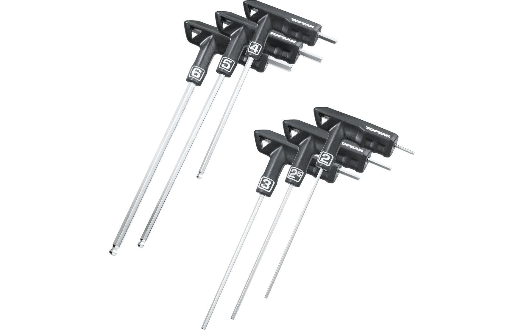 Inbusschlüsselset DuoHex T-SchlüsselInbusschlüssel-Set mit 6 Tools