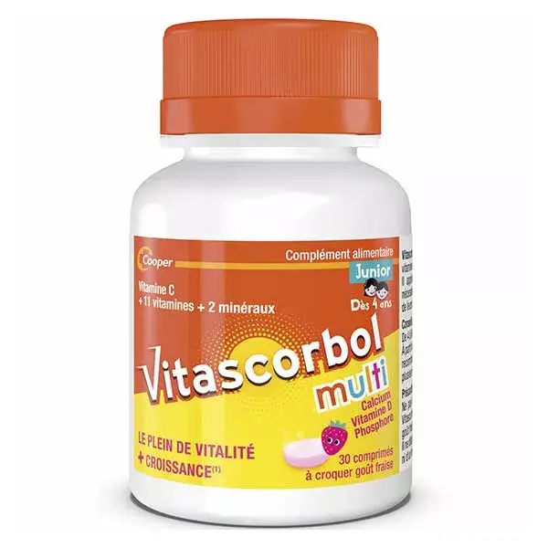 Vitascorbol Multi Junior 30 comprimidos