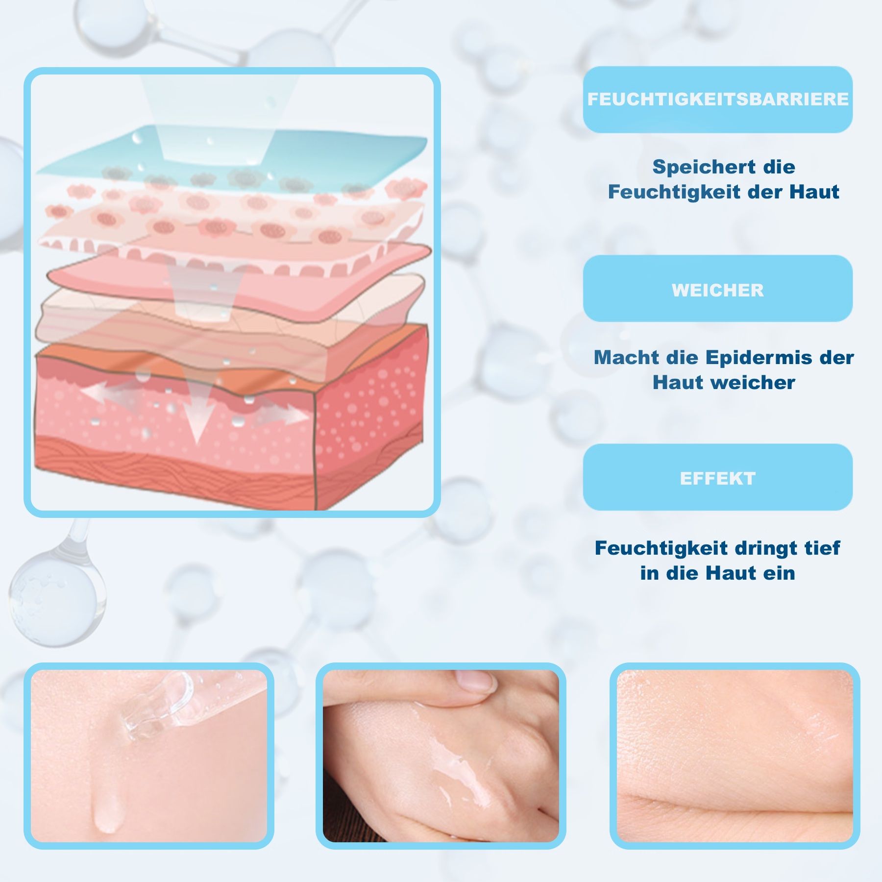 P-Beauty Cosmetic Accessories Gesichtsserum mit Hyaluronsäure
