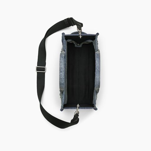 Marc Jacobs The Rip And Repair Denim Medium Tote Bag, Punk Indigo