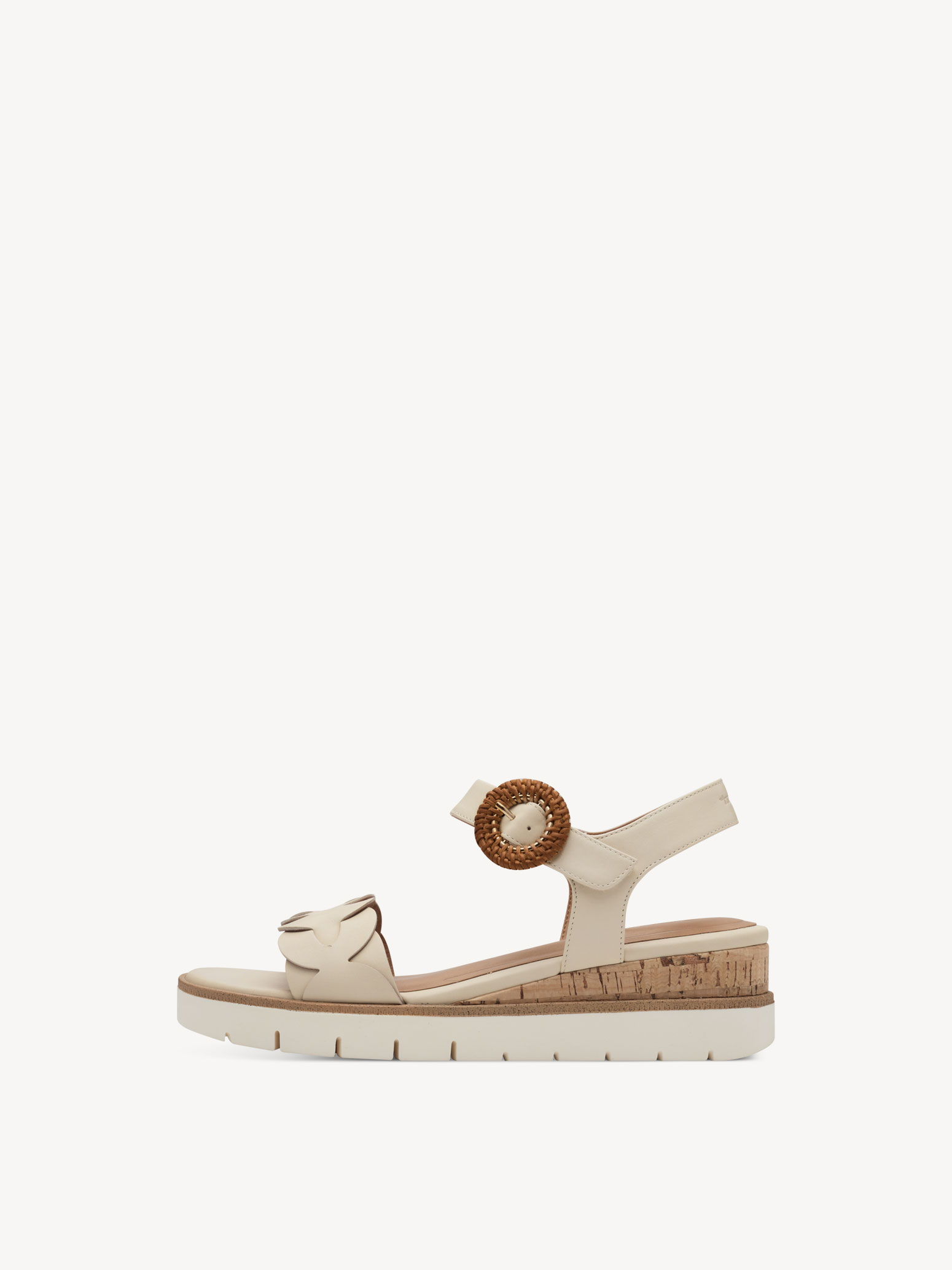 Leren Sandaaltje - beige