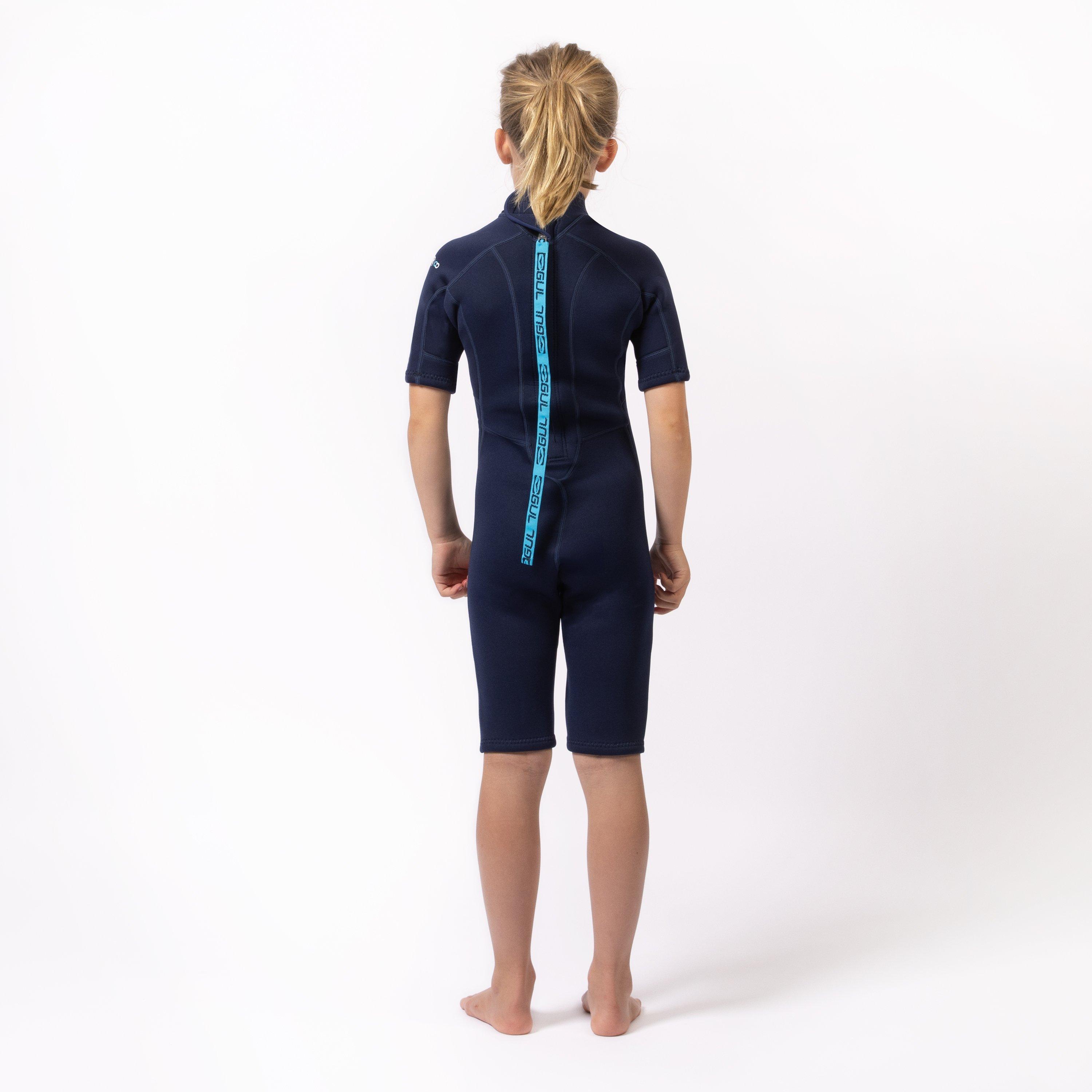 Gul Eunioa NatuR Natural Rubber 2mm Shortie Wetsuit Juniors