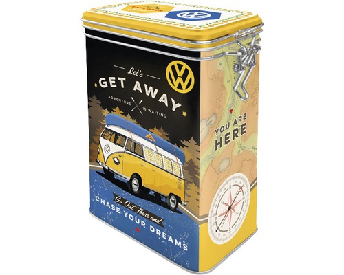 Aroma blik VW Bulli - Get Away 7.5x11x17.5 cm