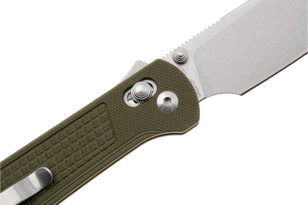 CJRB Bolt J1960-GN Stonewashed AR-RPM9, Green G10, zakmes