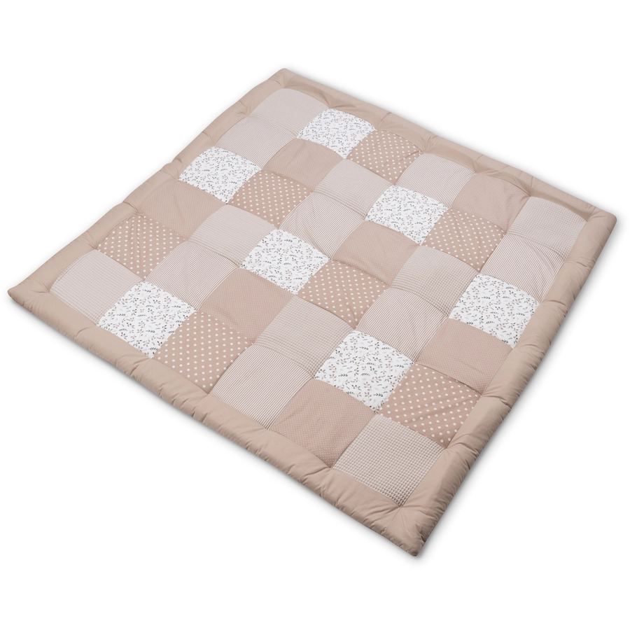 ULLENBOOM Krabbeldecke Sandblume 140 x 140 cm